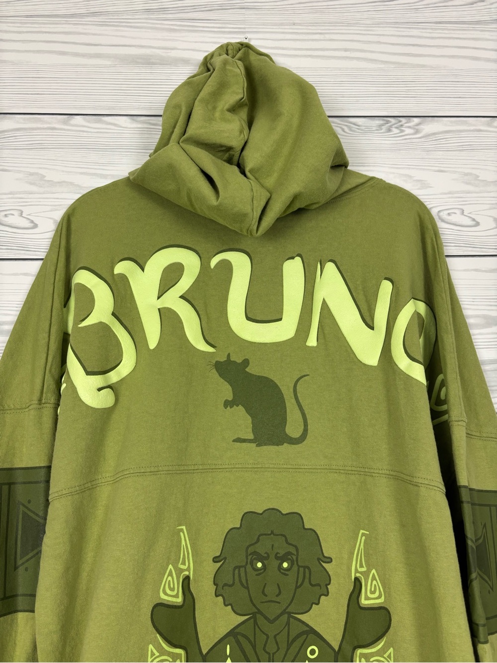 Disney Encanto green hooded spirit jersey size small - Picture 10 of 12